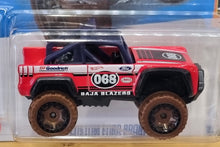 Load image into Gallery viewer, Hot Wheels 2022 Custom Ford Bronco Red #74 Baja Blazers 8/10 New Long Card