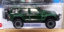Load image into Gallery viewer, Hot Wheels 2022 '95 Jeep Cherokee Green #150 Baja Blazers 10/10 New