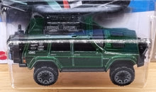 Load image into Gallery viewer, Hot Wheels 2022 '95 Jeep Cherokee Green #150 Baja Blazers 10/10 New