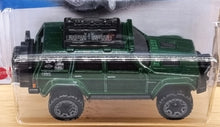 Load image into Gallery viewer, Hot Wheels 2022 '95 Jeep Cherokee Green #150 Baja Blazers 10/10 New Long Card