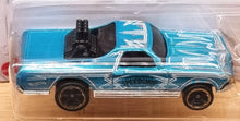 Load image into Gallery viewer, Hot Wheels 2022 '68 EL Camino Aqua #196 Rod Squad 3/5 New Long Card