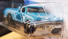 Load image into Gallery viewer, Hot Wheels 2022 '68 EL Camino Aqua #196 Rod Squad 3/5 New Long Card