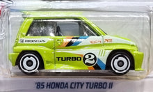 Load image into Gallery viewer, Hot Wheels 2022 '85 Honda City Turbo II Green #13 HW Turbo 2/10 New Long Card
