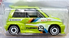 Load image into Gallery viewer, Hot Wheels 2022 '85 Honda City Turbo II Green #13 HW Turbo 2/10 New Long Card