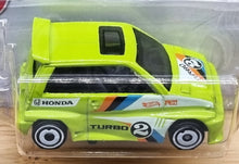 Load image into Gallery viewer, Hot Wheels 2022 '85 Honda City Turbo II Green #13 HW Turbo 2/10 New Long Card
