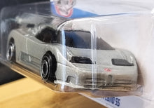 Load image into Gallery viewer, Hot Wheels 2022 '94 Bugatti EB110 SS Silver #65 HW Turbo 5/10 New Long Card