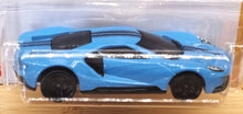 Load image into Gallery viewer, Hot Wheels 2022 '17 Ford GT Light Blue #157 HW Turbo 9/10 New Long Card