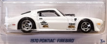 Load image into Gallery viewer, Hot Wheels 2022 1970 Pontiac Firebird White #1 HW Dream Garage 1/5 New Long Card