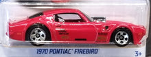 Load image into Gallery viewer, Hot Wheels 2022 1970 Pontiac Firebird Red #1 HW Dream Garage 1/5 New
