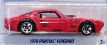 Load image into Gallery viewer, Hot Wheels 2022 1970 Pontiac Firebird Red #1 HW Dream Garage 1/5 New Long Card