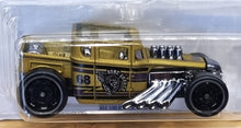 Load image into Gallery viewer, Hot Wheels 2022 Bone Shaker Matte Gold #105 HW Dream Garage 4/5 New Long Card