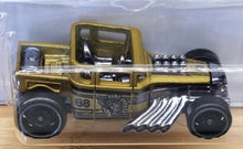 Load image into Gallery viewer, Hot Wheels 2022 Bone Shaker Matte Gold #105 HW Dream Garage 4/5 New Long Card