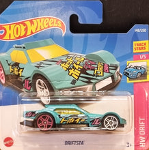 Load image into Gallery viewer, Hot Wheels 2022 Driftsta Teal #148 HW Driftsta 1/5 New