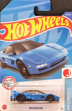 Load image into Gallery viewer, Hot Wheels 2022 '90 Acura NSX Blue #144 HW J-Imports 6/10 New Long Card