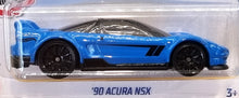 Load image into Gallery viewer, Hot Wheels 2022 '90 Acura NSX Blue #144 HW J-Imports 6/10 New Long Card