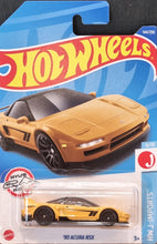 Load image into Gallery viewer, Hot Wheels 2022 '90 Acura NSX Yellow #144 HW J-Imports 6/10 New Long Card