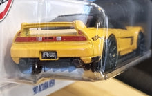Load image into Gallery viewer, Hot Wheels 2022 '90 Acura NSX Yellow #144 HW J-Imports 6/10 New Long Card