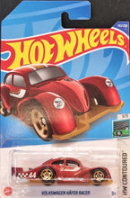Load image into Gallery viewer, Hot Wheels 2022 Volkswagen Kafer Racer Dark Red #142 HW Contoured 5/5 New Long Card