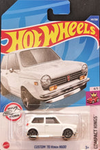 Load image into Gallery viewer, Hot Wheels 2022 Custom '70 Honda N600 White #141 Compact Kings 4/5 New Long Card