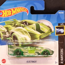 Load image into Gallery viewer, Hot Wheels 2022 Electrack Clear Green #149 X-Raycers 2/5 New