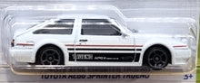 Load image into Gallery viewer, Hot Wheels 2022 Toyota AE86 Sprinter Trueno White #17 HW Hatchbacks 1/5 New Long Card