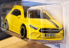Load image into Gallery viewer, Hot Wheels 2022 '19 Mercedes-Benz A-Class Yellow #18 HW Hatchbacks 2/5 New Long Card