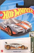 Load image into Gallery viewer, Hot Wheels 2022 McLaren F1 GTR Silver #57 Retro Racers 3/10 New Long Card