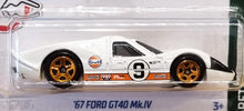 Load image into Gallery viewer, Hot Wheels 2022 '67 Ford GT40 MK.IV White #58 Retro Racers 4/10 New Long Card