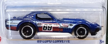Load image into Gallery viewer, Hot Wheels 2022 '69 Copo Corvette Blue #79 Retro Racers 6/10 New Long Card