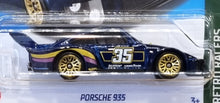 Load image into Gallery viewer, Hot Wheels 2022 Porsche 935 Dark Blue #132 Retro Racers 8/10 New