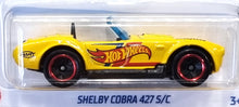 Load image into Gallery viewer, Hot Wheels 2022 Shelby Cobra 427 SC Yellow #152 Retro Racers 9/10 New Long Card