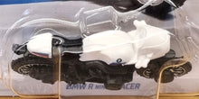 Load image into Gallery viewer, Hot Wheels 2022 BMW R NineT Motorbike White #153 Retro Racers 10/10 New Long Card - Chrome