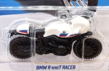 Load image into Gallery viewer, Hot Wheels 2022 BMW R NineT Motorbike White #153 Retro Racers 10/10 New Long Card