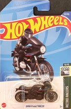 Load image into Gallery viewer, Hot Wheels 2022 BMW R NineT Motorbike Black #153 Retro Racers 10/10 New Long Card