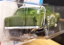 Load image into Gallery viewer, Hot Wheels 2022 '55 Chevy Bel Air Gasser Matte Olive #43 Chevy Bel Air 2/5 New