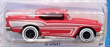 Load image into Gallery viewer, Hot Wheels 2022 '57 Chevy Matte Red #44 Chevy Bel Air 3/5 New Long Card