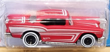 Load image into Gallery viewer, Hot Wheels 2022 '57 Chevy Matte Red #44 Chevy Bel Air 3/5 New Long Card