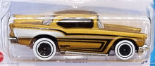 Load image into Gallery viewer, Hot Wheels 2022 '57 Chevy Gold #44 Chevy Bel Air 3/5 New Long Card