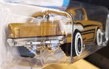 Load image into Gallery viewer, Hot Wheels 2022 '57 Chevy Gold #44 Chevy Bel Air 3/5 New Long Card