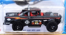 Load image into Gallery viewer, Hot Wheels 2022 Big-Air Bel-Air Matte Black #112 Chevy Bel Air 5/5 New Long Card