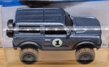 Load image into Gallery viewer, Hot Wheels 2022 '21 Ford Bronco Grey #68 Mud Studs 1/5 New Long Card