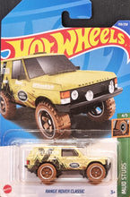 Load image into Gallery viewer, Hot Wheels 2022 Range Rover Classic Cream #159 Mud Studs 4/5 New Long Card