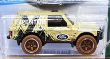 Load image into Gallery viewer, Hot Wheels 2022 Range Rover Classic Cream #159 Mud Studs 4/5 New Long Card