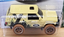 Load image into Gallery viewer, Hot Wheels 2022 Range Rover Classic Cream #159 Mud Studs 4/5 New Long Card