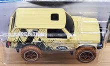 Load image into Gallery viewer, Hot Wheels 2022 Range Rover Classic Cream #159 Mud Studs 4/5 New Long Card