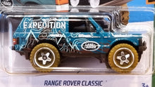 Load image into Gallery viewer, Hot Wheels 2022 Range Rover Classic Teal #159 Mud Studs 4/5 New