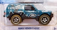 Load image into Gallery viewer, Hot Wheels 2022 Range Rover Classic Teal #159 Mud Studs 4/5 New Long Card