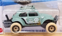 Load image into Gallery viewer, Hot Wheels 2022 Volkswagen Baja Bug Mint Green #160 Mud Studs 5/5 New Long Card