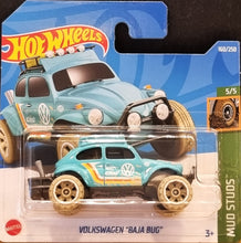 Load image into Gallery viewer, Hot Wheels 2022 Volkswagen Baja Bug Aqua #160 Mud Studs 5/5 New