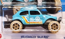 Load image into Gallery viewer, Hot Wheels 2022 Volkswagen Baja Bug Aqua #160 Mud Studs 5/5 New